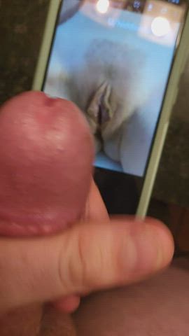 jerk off pussy tribute gif