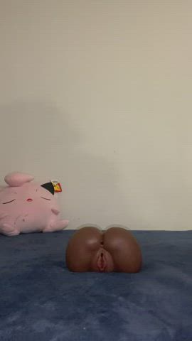anime bbc cosplay cumshot role play solo gif