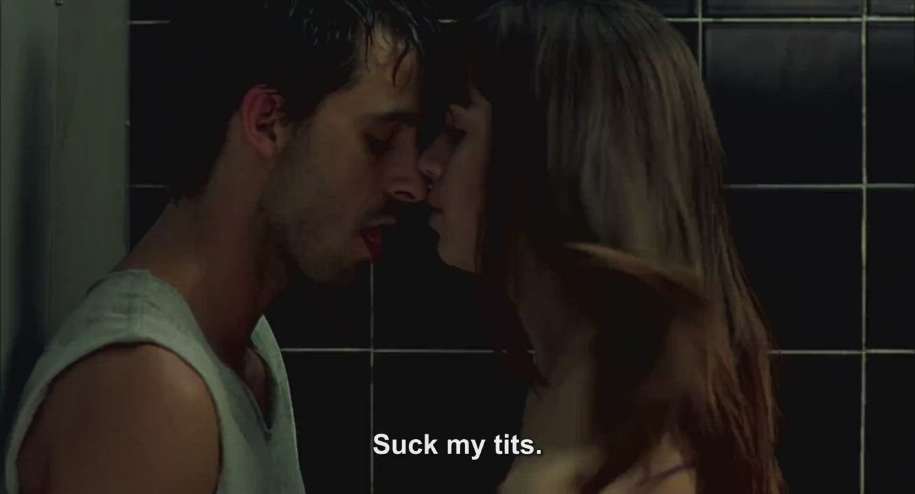Ana de Armas Celebrity Slow Motion Sucking Tits Tits gif