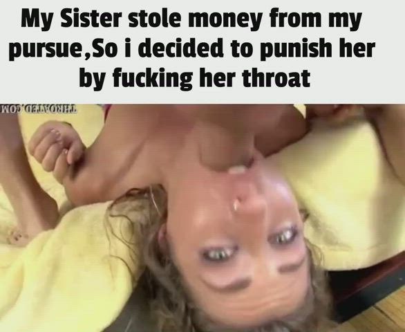 My Sister learnt her lesson with a good fuck