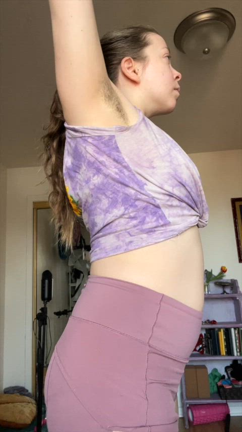 Post run stretch