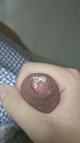 Edging results in lots of precum