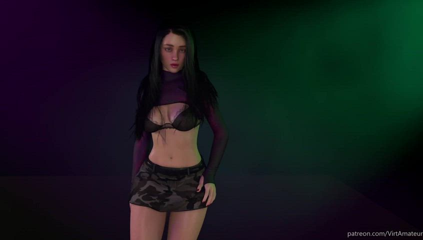 3d dancing vr gif