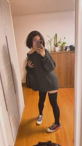 asian cute trans gif