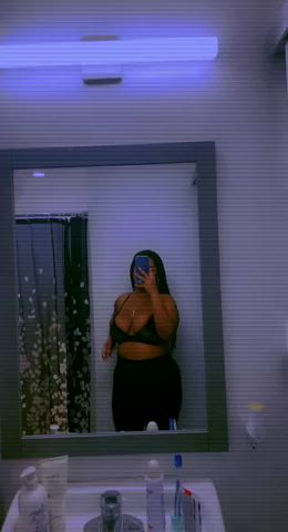 blasian boobs solo gif