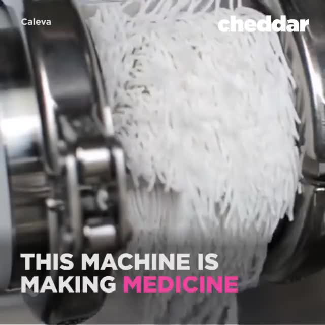 Can you guess what this machine is making? ?