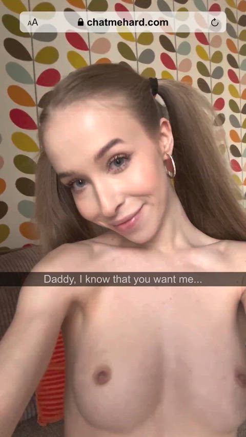 petite pigtails step-daughter gif