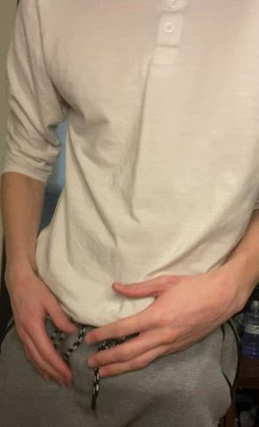 big dick cock jerk off teen gif