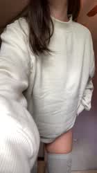 Do you like what’s hiding under my sweater?