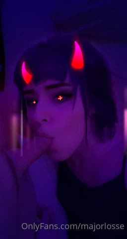Blowjob Cock Trans gif