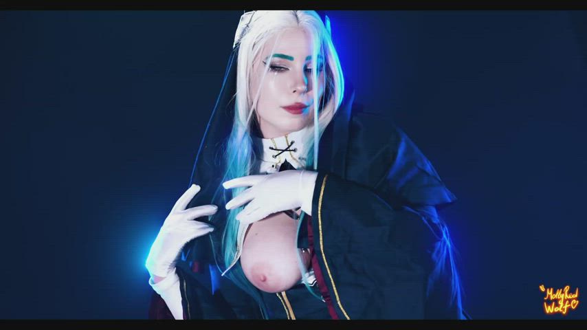 Nun buffed my cock on stamina