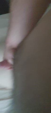 Shooting cum on pawg gf