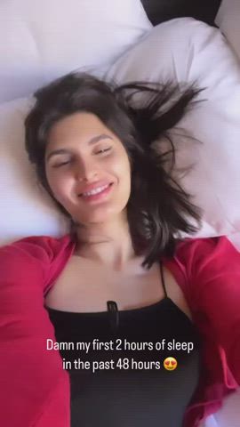 Ass Brunette Smile gif
