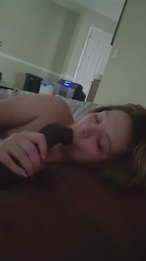 bbc bbc slut blowjob interracial passionate sensual sucking teen white girl bbc-facefucking
