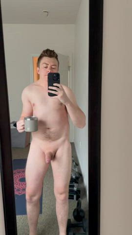 big dick homemade jerk off masturbating gif