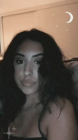 cute latina petite teen tiktok gif