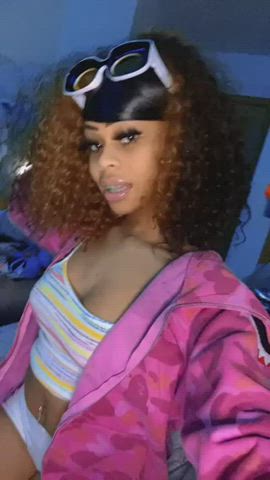 Ebony Teen TikTok gif
