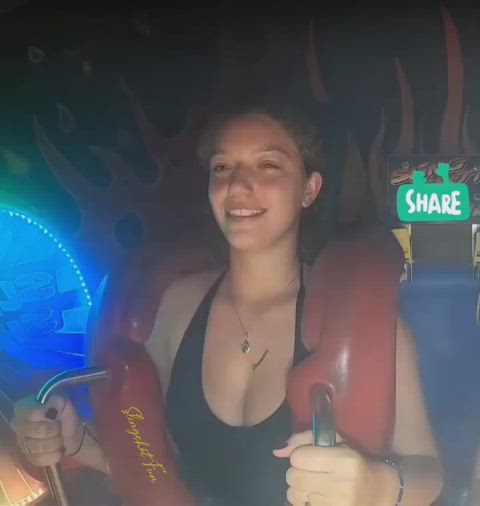 big tits jiggling teen gif