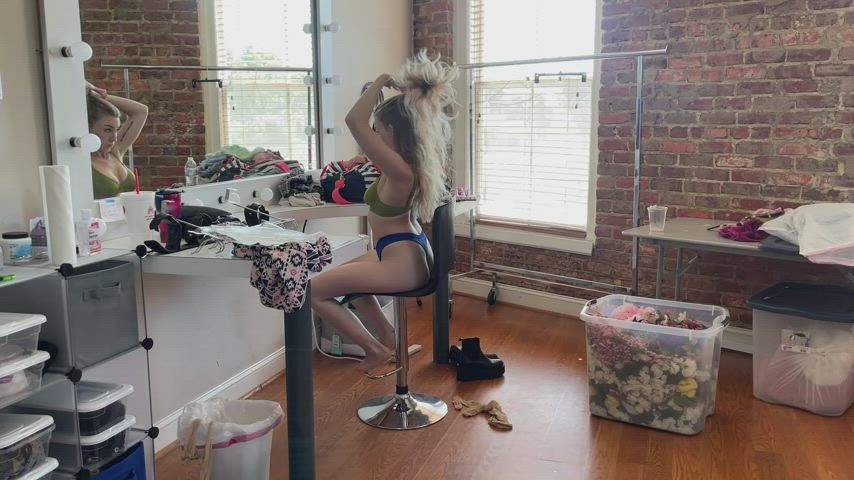 New! Bonus Video for Wedgie Girls Extreme! Stella Sneak Attack Hard Thong Wedgies