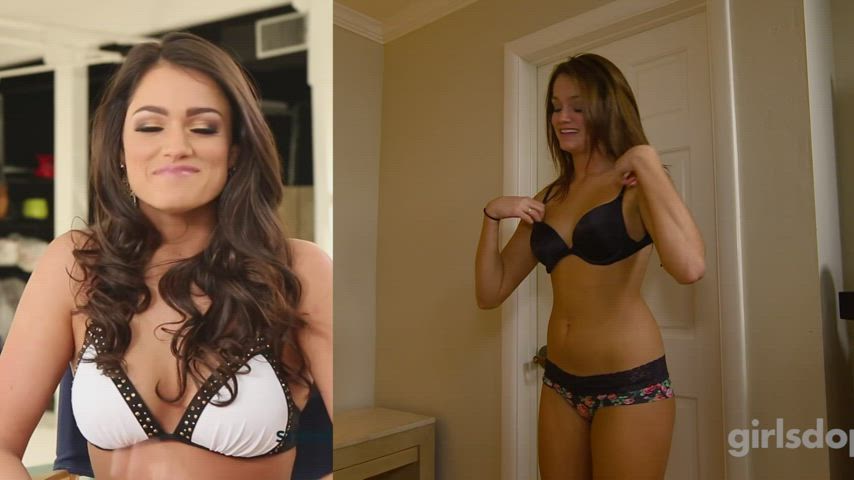 model small tits tanned gif