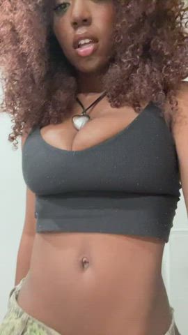 ebony tiktok tits gif