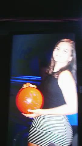 Celebrity Cum Tribute gif