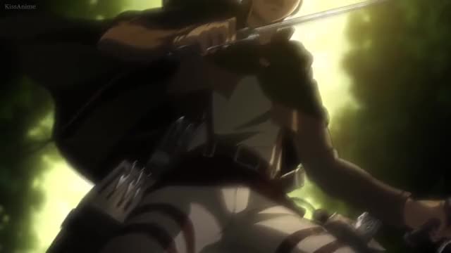 Attack on Titan Episode 21 - Eren's Transformation [Shingeki no Kyojin] HD
