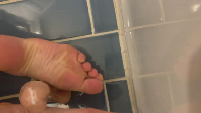 dildo footjob soles gif