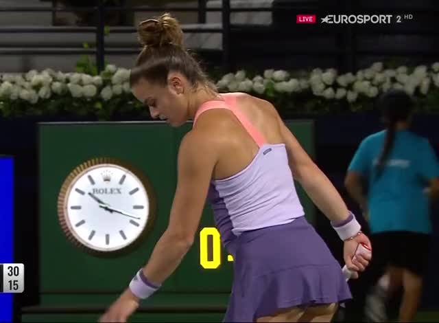 WTA Dubai 2020 Maria Sakkari - Aryna Sabalenka edit