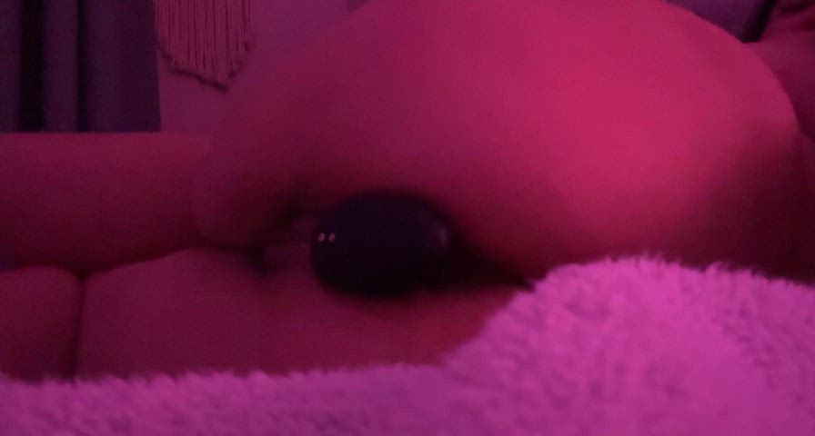 anal beads anal play ass goonette gooning slut r/gooned gif