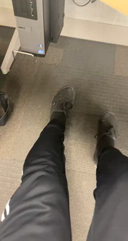 At the uni library