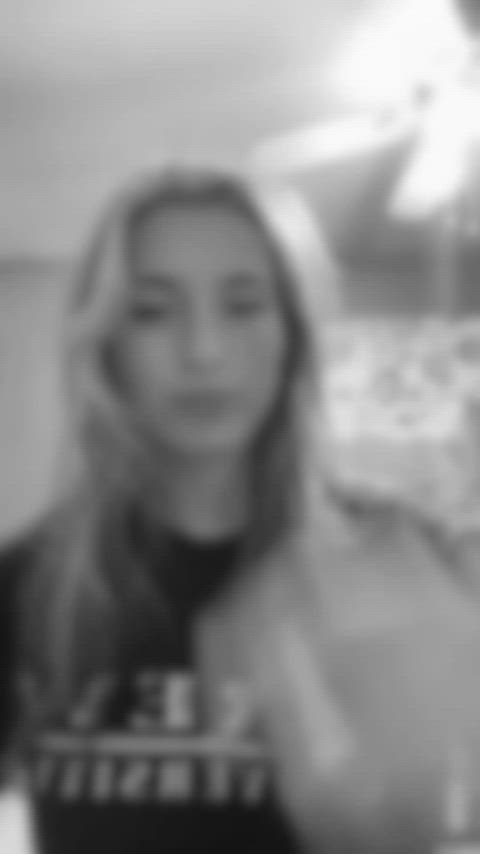 blonde edit teen gif