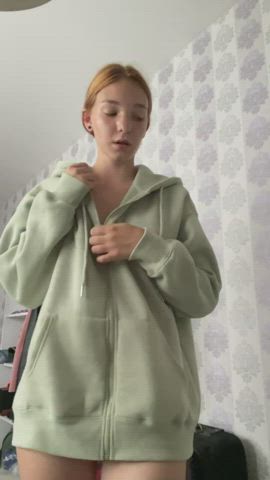 girlfriend teen tits petite gif