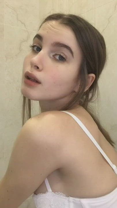 Teen TikTok Tits gif
