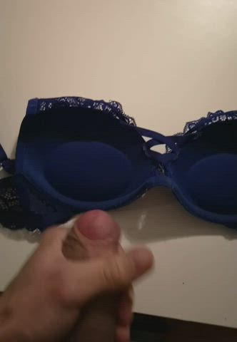 Now she'll wear that bra without knowing my cum stains remain over her small 40A