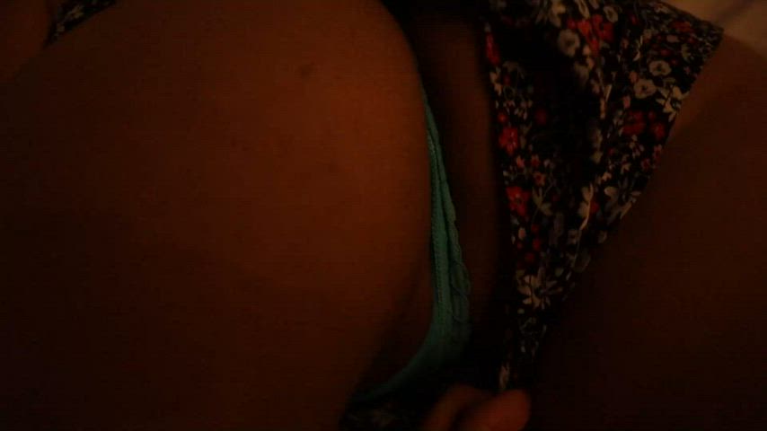 Playing with her tight hole while she was having nice dreams