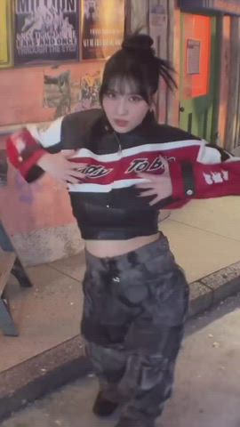 asian big tits natural tits gif