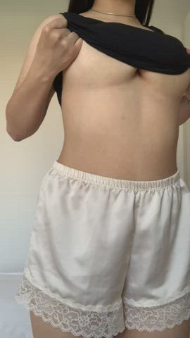 cover my boobs in cum