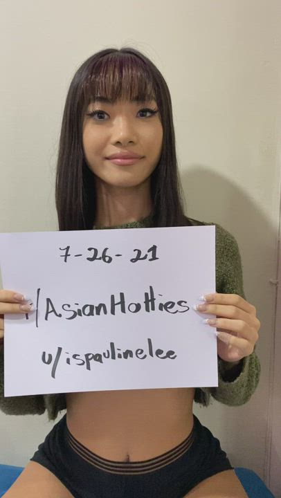 Asian Korean Model gif
