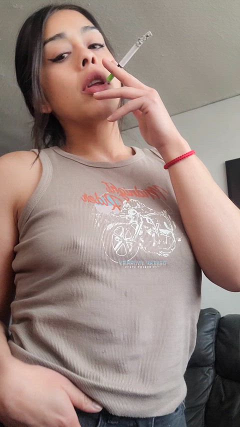 Do you like it when I smoke slowly?