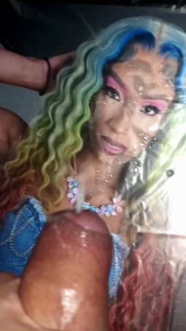 celebrity compilation cum mercedes tribute wrestling gif