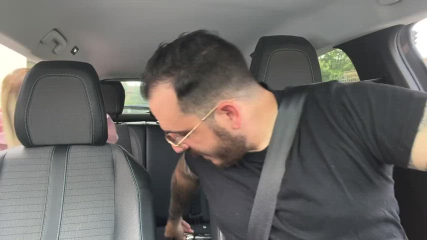 amateur blonde car car sex exhibitionist french outdoor gif