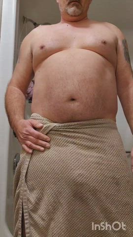 cock daddy towel gif