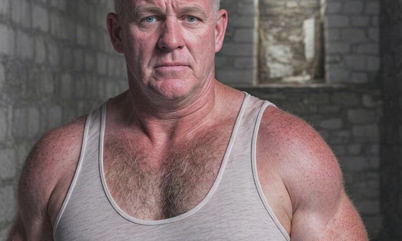 bear bisexual dad daddy gay hairy chest husband jail prison step-dad bisexual-male