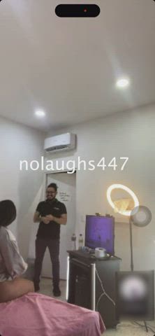 Delivery guy could not believe at all