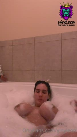 Soapy big tits and ass