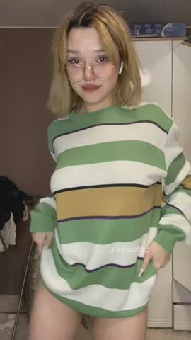 Babe Boobs Innocent gif