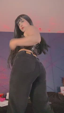 ahegao ass asshole camsoda camel toe camgirl hentai spanking twerking gif