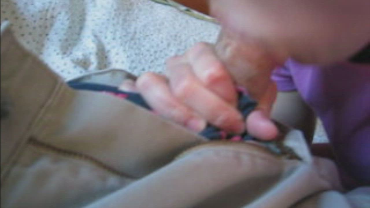 I told him to cum in my mouth so he wouldn't get anything on his pants before work.