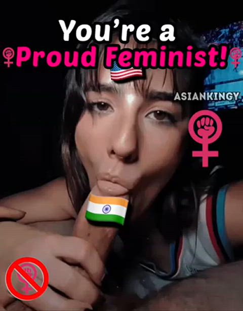 blowjob caption pov praise sucking white girl gif